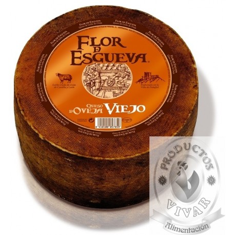 Queso de Leche Cruda de Oveja Viejo FLOR DE ESGUEVA