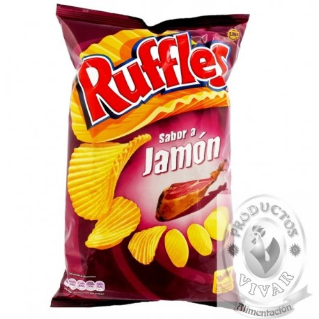 Ruffles sabor jamón