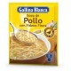 Sopa sobre de pollo con fideos finos