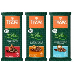 Chocolate TRAPA con Stevia