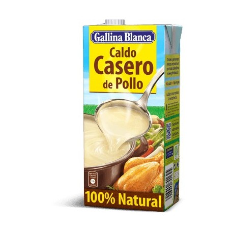 Caldo Casero de Pollo